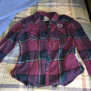 Harley Davidson flannel